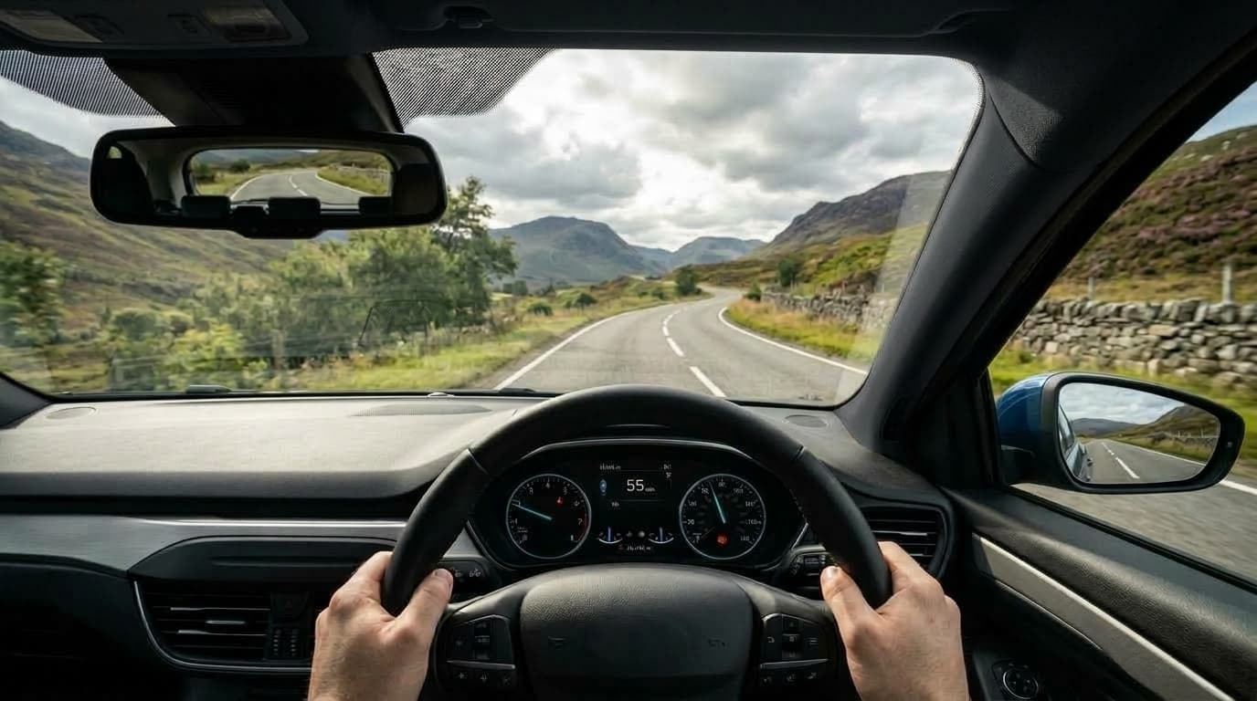 Driver point of view